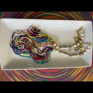 Chico’s NWT multicolor Candi Swag necklace…
